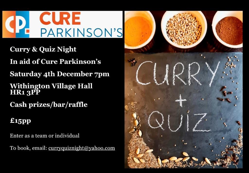 Curry and Quiz Night!