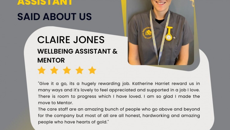 What Our Wellbeing Assistant Said About Us