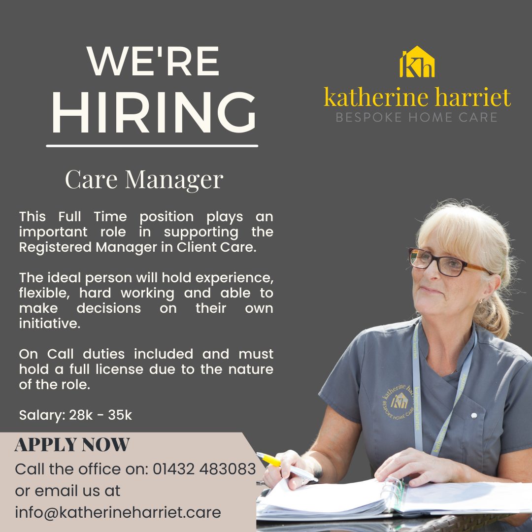 We are Hiring - Care Manager