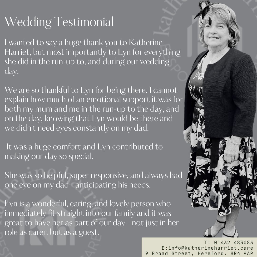 Wedding Testimonial