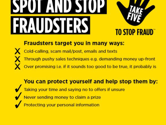 Spot and Stop Fraudsters