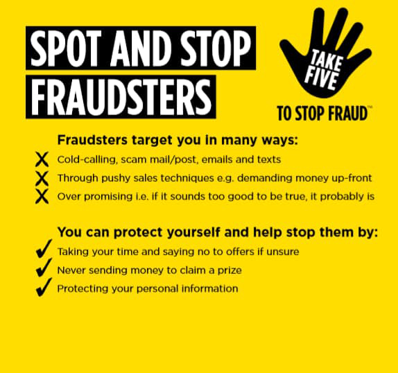 Spot and Stop Fraudsters