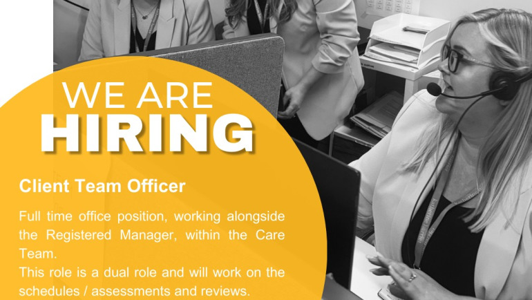 Vacancy – Client Team Officer